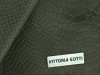 Kožené kabelka shopper bag Vittoria Gotti fľašková zelená V8804